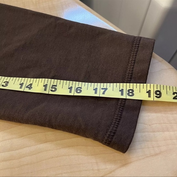 ❤️ CMC Color Me Cotton Brown Maxi Dress Longsleeves Size XS - Picture 13 of 13